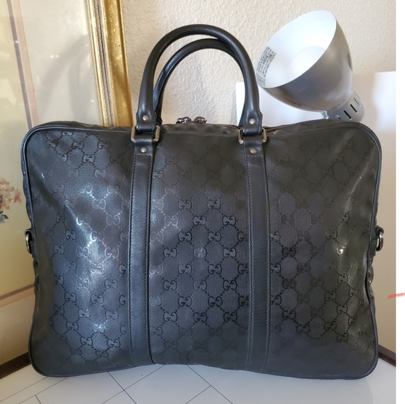 Gucci Convertible Briefcase GG Imprime B - Picture 2 of 11